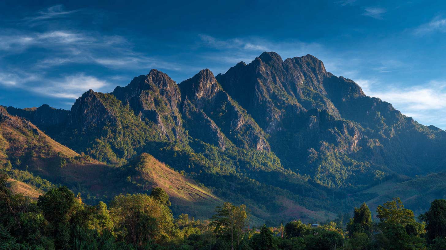 Chiang Mai Mountains and Sky