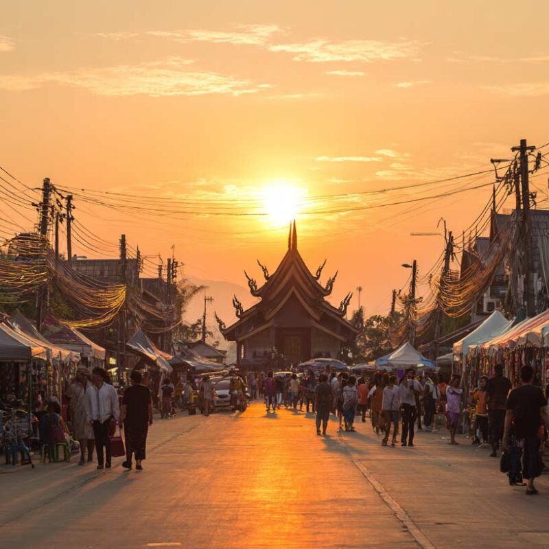 Temple in Chaing Mai